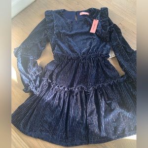 BCBG Girls velor Christmas Dress